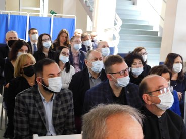 W pajęczańskim szpitalu otwarto dziś nową część ZOL-u. Nowe wnętrza robią wrażenie