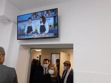 W pajęczańskim szpitalu otwarto dziś nową część ZOL-u. Nowe wnętrza robią wrażenie