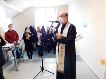 W pajęczańskim szpitalu otwarto dziś nową część ZOL-u. Nowe wnętrza robią wrażenie