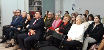 Spotkanie z prof. dr. hab. Andrzejem Marciniakiem w wieluńskiej bibliotece