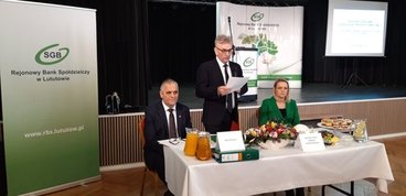 Historyczne zebranie Rejonowego Banku Spółdzielczego w Lututowie