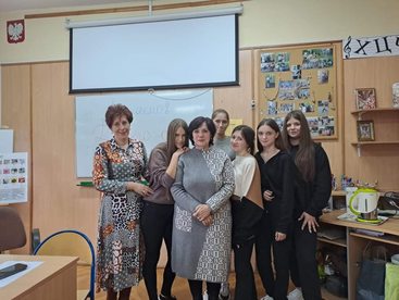 Wieloletnia współpraca wieruszowskiego liceum ze szkołą w Ukrainie