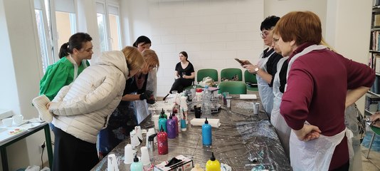 W powiatowej bibliotece trwają warsztaty realizowane w ramach projektu „Biblioteka nie wyklucza”