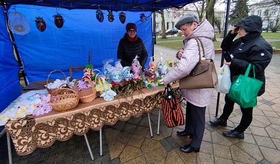 Kiermasz wielkanocny w Praszce