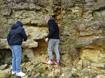 Warsztaty geologiczne w Kamieniołomie Kowalskiego w Wieluniu