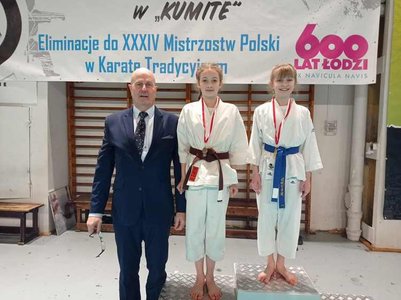 Wieluńscy karatecy na podium w Łodzi