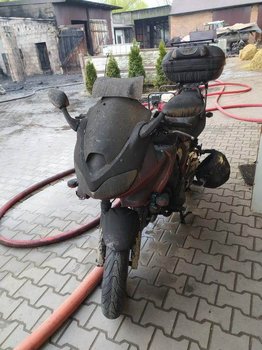 Pożar w Wiktorowie w gminie Biała. Straty są ogromne