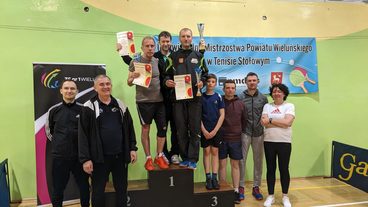 Tenisiści stołowi walczyli o mistrzostwo powiatu wieluńskiego