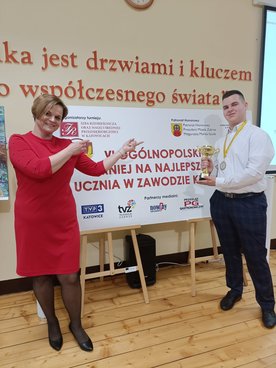 I miejsce w ogólnopolskim konkursie dla Jakuba Klimczaka z Zespołu Szkół nr 1 w Wieluniu