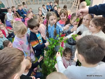 Spotkanie z Wacławem Witkowskim w wieluńskiej bibliotece