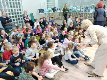 Spotkanie z Wacławem Witkowskim w wieluńskiej bibliotece