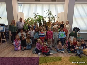 Spotkanie z Wacławem Witkowskim w wieluńskiej bibliotece