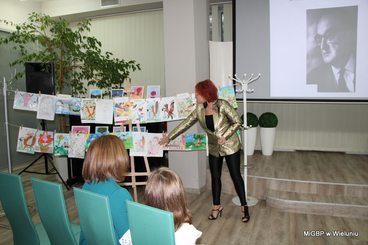 Biblioteka Miejska w Wieluniu podsumowała konkurs plastyczny dedykowany twórczości Szancera