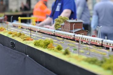 Łódź: tłumy mieszkańców podziwiały miniaturowe pociągi