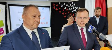 Konferencja prasowa Łódzkiego Kuratora Oświaty
