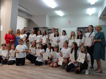 Zakończenie projektu „Żarty się nie kończą. Zabawa literaturą”