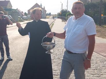 We Wróblewie oficjalnie oddano do użytku wyremontowaną drogę
