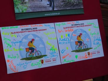 Rajd rowerowy na rozpoczęcie lata w Osjakowie. Uczestniczyło w nim 60 osób w różnym wieku