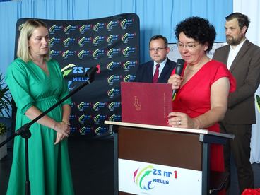 Pożegnanie absolwentów Branżowej Szkoły I Stopnia w Zespole Szkół nr 1 w Wieluniu