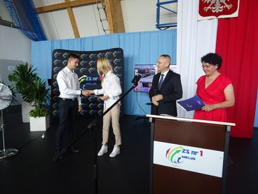 Pożegnanie absolwentów Branżowej Szkoły I Stopnia w Zespole Szkół nr 1 w Wieluniu
