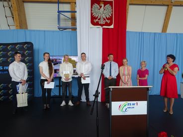 Pożegnanie absolwentów Branżowej Szkoły I Stopnia w Zespole Szkół nr 1 w Wieluniu