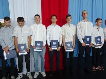 Pożegnanie absolwentów Branżowej Szkoły I Stopnia w Zespole Szkół nr 1 w Wieluniu