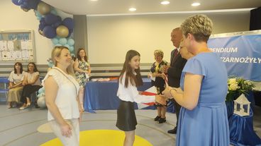 Stypendia wójta gminy Czarnożyły rozdane