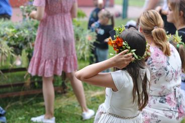 Biesiada Świętojańska w Chotowie w gminie Mokrsko