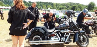 XXI Zlot Motocyklowy w Konopnicy w międzynarodowych barwach
