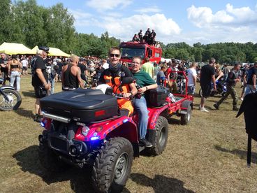 XXI Zlot Motocyklowy w Konopnicy w międzynarodowych barwach