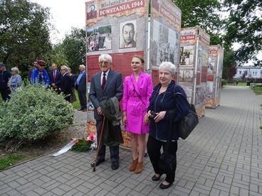 Mieszkańcy Wielunia oddali hołd powstańcom warszawskim