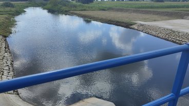 Oficjalnie otwarto jaz Oświecim w gminie Galewice