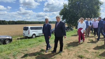 Oficjalnie otwarto jaz Oświecim w gminie Galewice