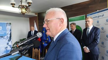Po czterech latach zbiornik retencyjny „OKOŃ” w Galewicach coraz bliżej