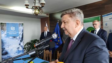 Po czterech latach zbiornik retencyjny „OKOŃ” w Galewicach coraz bliżej