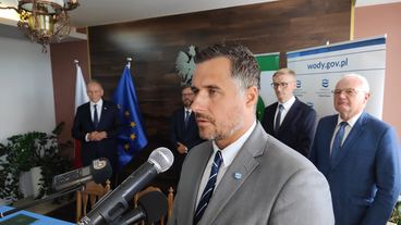 Po czterech latach zbiornik retencyjny „OKOŃ” w Galewicach coraz bliżej