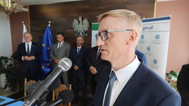 Po czterech latach zbiornik retencyjny „OKOŃ” w Galewicach coraz bliżej