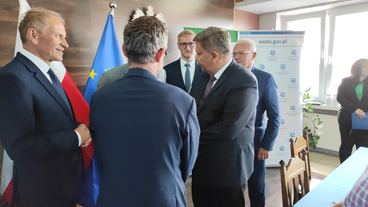 Po czterech latach zbiornik retencyjny „OKOŃ” w Galewicach coraz bliżej