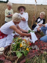 W Rychłowicach celebrowali początek żniw