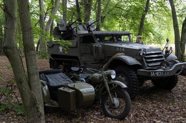 Piknik militarny zorganizowano w sobotę w gminie Szadek