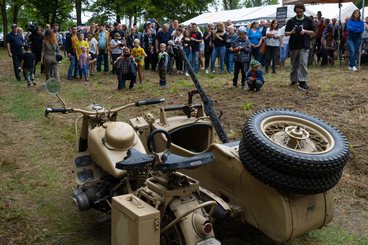 Piknik militarny zorganizowano w sobotę w gminie Szadek