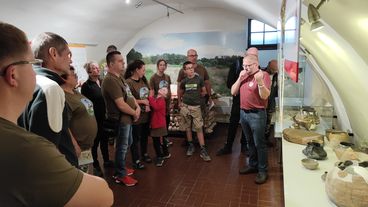 Uczestnicy „Wakacji z historią” odwiedzili Wieluń