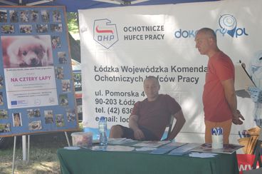 Patriotycznie i sportowo – tak mieszkańcy regionu bawili się na zorganizowanym w Sieradzu Pikniku Województwa Łódzkiego
