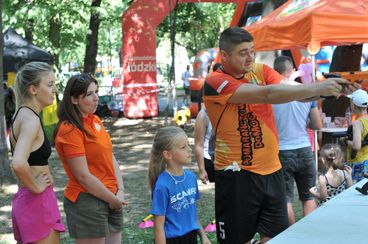 Patriotycznie i sportowo – tak mieszkańcy regionu bawili się na zorganizowanym w Sieradzu Pikniku Województwa Łódzkiego