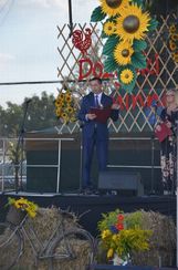 Tłumy na dożynkach gminy Wierzchlas w Jajczakach