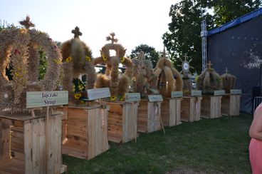 Tłumy na dożynkach gminy Wierzchlas w Jajczakach