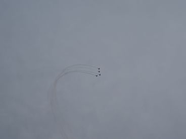 Setki tysięcy ludzi na Międzynarodowych Pokazach Lotniczych Air Show w Radomiu