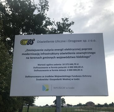 Gmina Czastary: wymieniono oświetlenie uliczne na ledowe