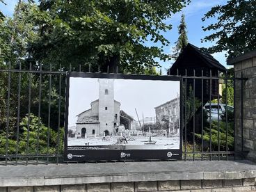 W Wieluniu możecie zobaczyć plenerową wystawę „Wieluń – przerwana historia”