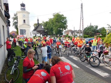 Skomlińskie stowarzyszenie po raz kolejny zorganizowało rowerowy rajd rodzinny